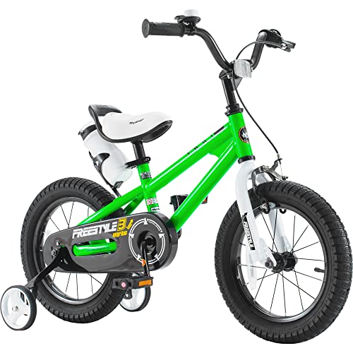 Royalbaby Freestyle Kids Bike 12 14 16 18 Inch Bicycle for Boys Girls Ages 3-9 Years, Multiple Colors