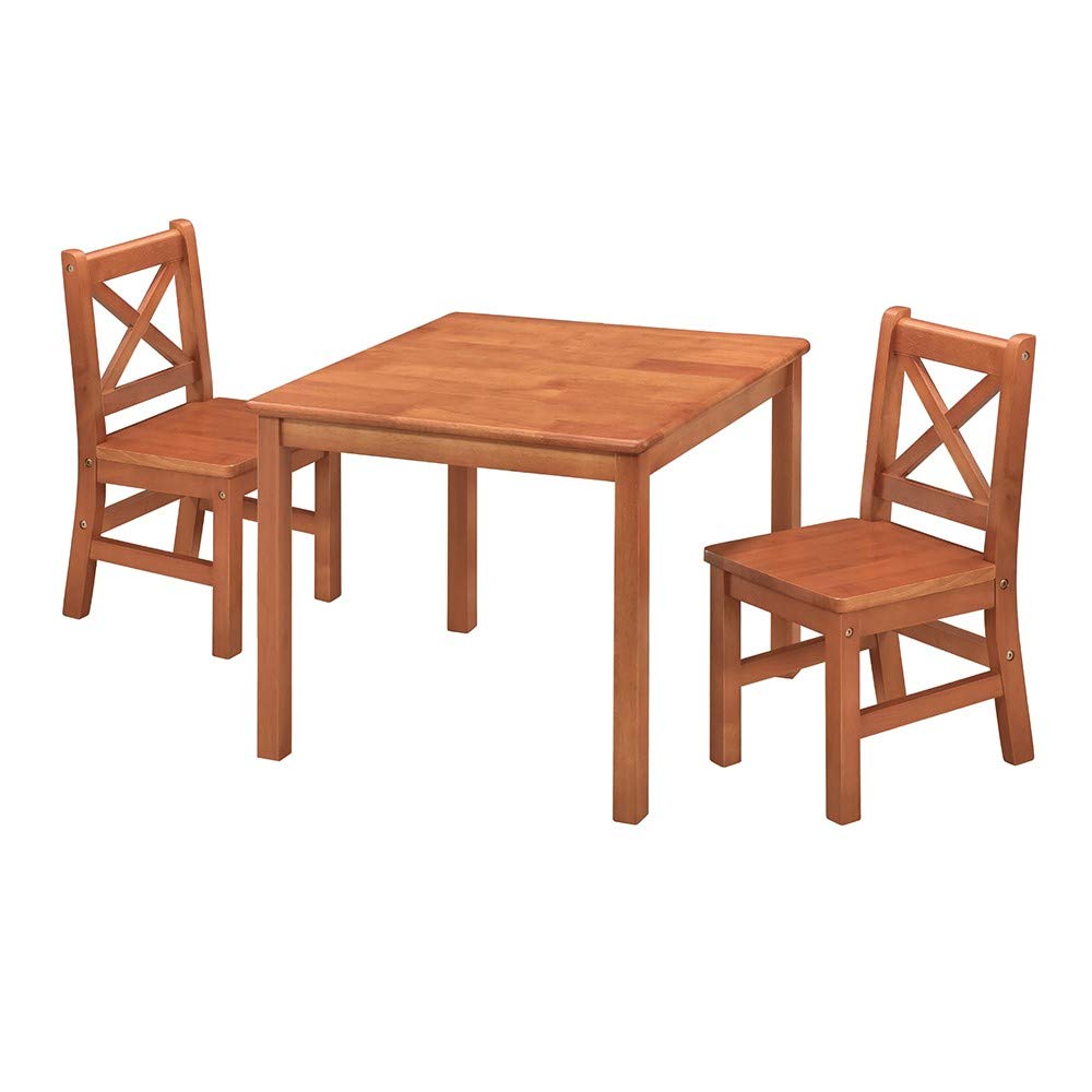 EHemco Solid Wood Kids Table and Chair Furniture Set