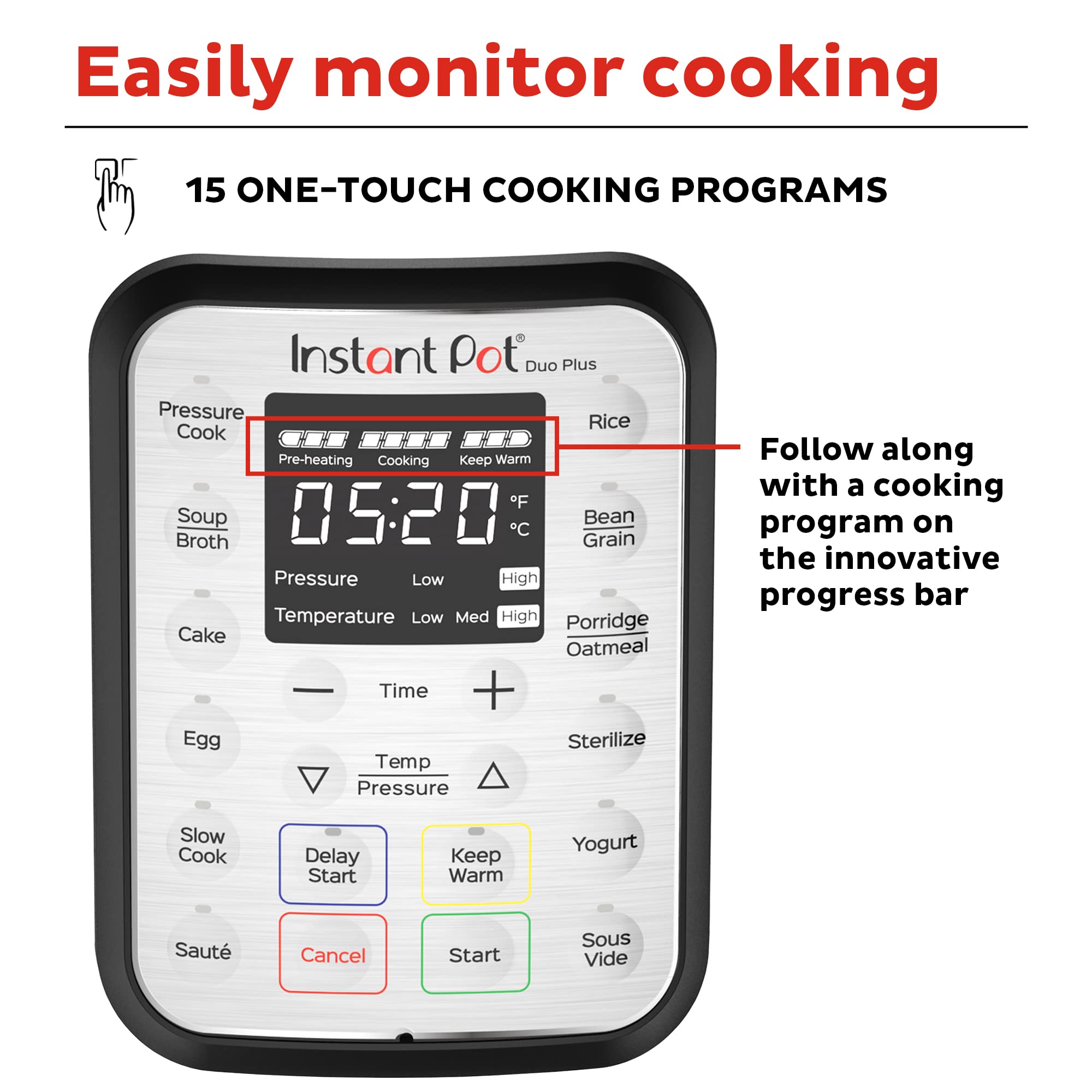 Instant Pot Plus Programmable Multi-Cooker and Sterilizer