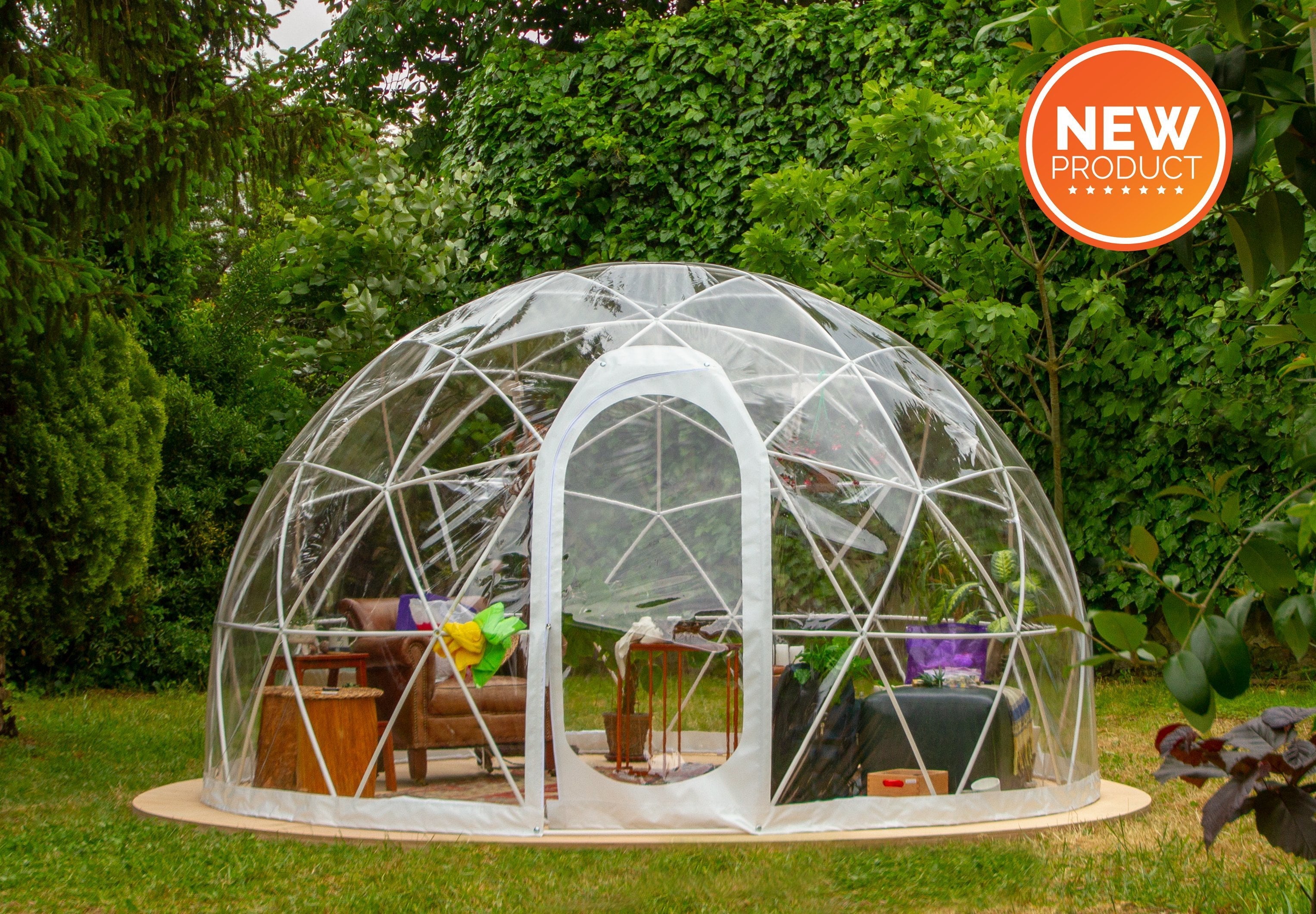 12' Walk-In Garden Dome Igloo