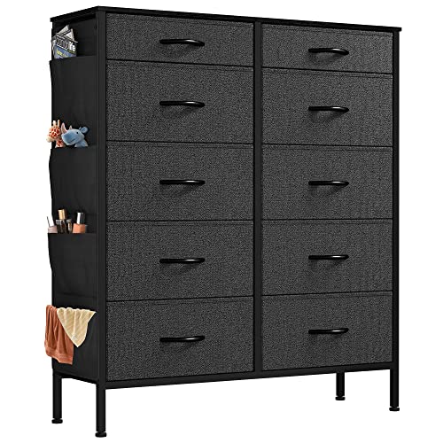 YITAHOME Dresser Storage Drawers Charcoal