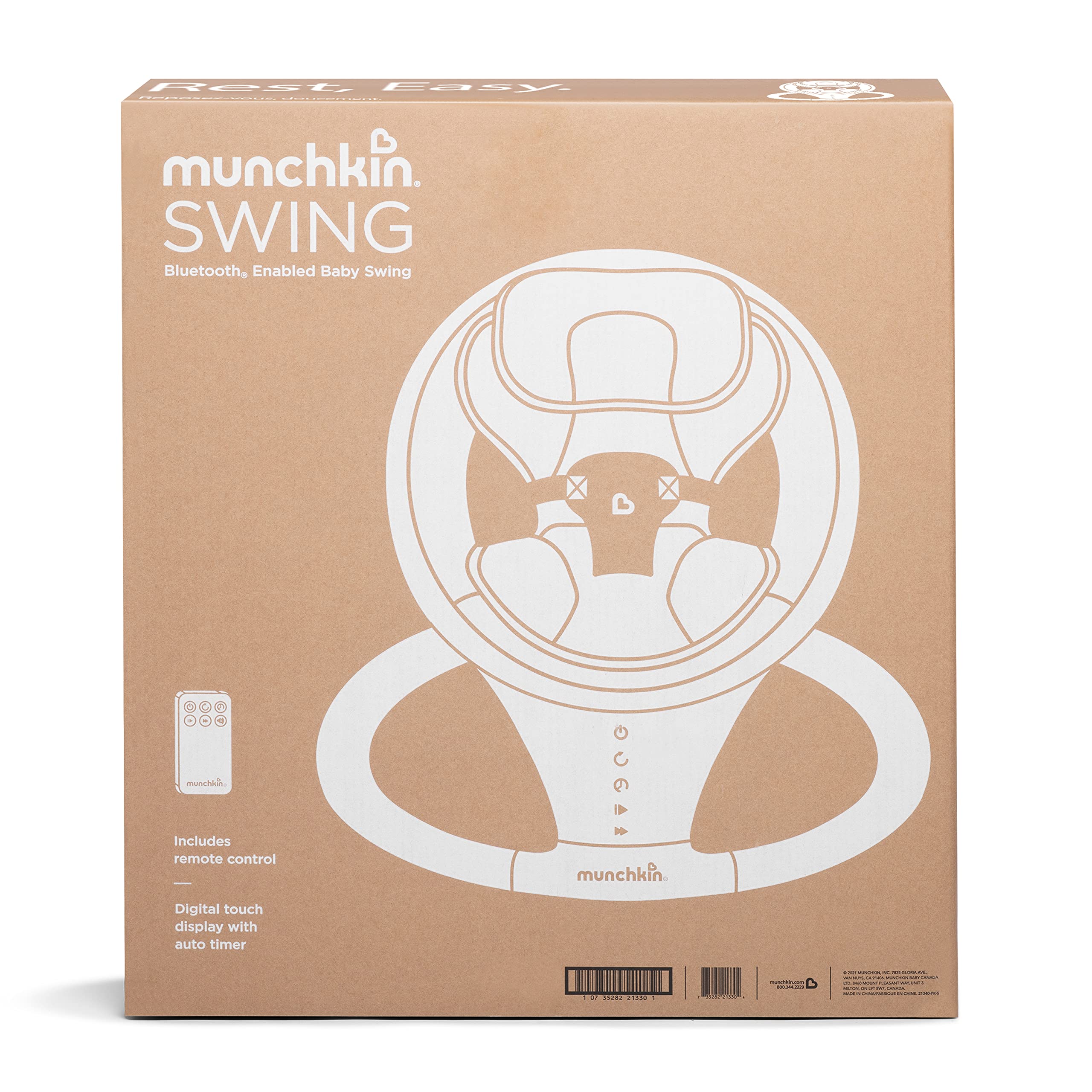 Munchkin Bluetooth Enabled Lightweight Natural