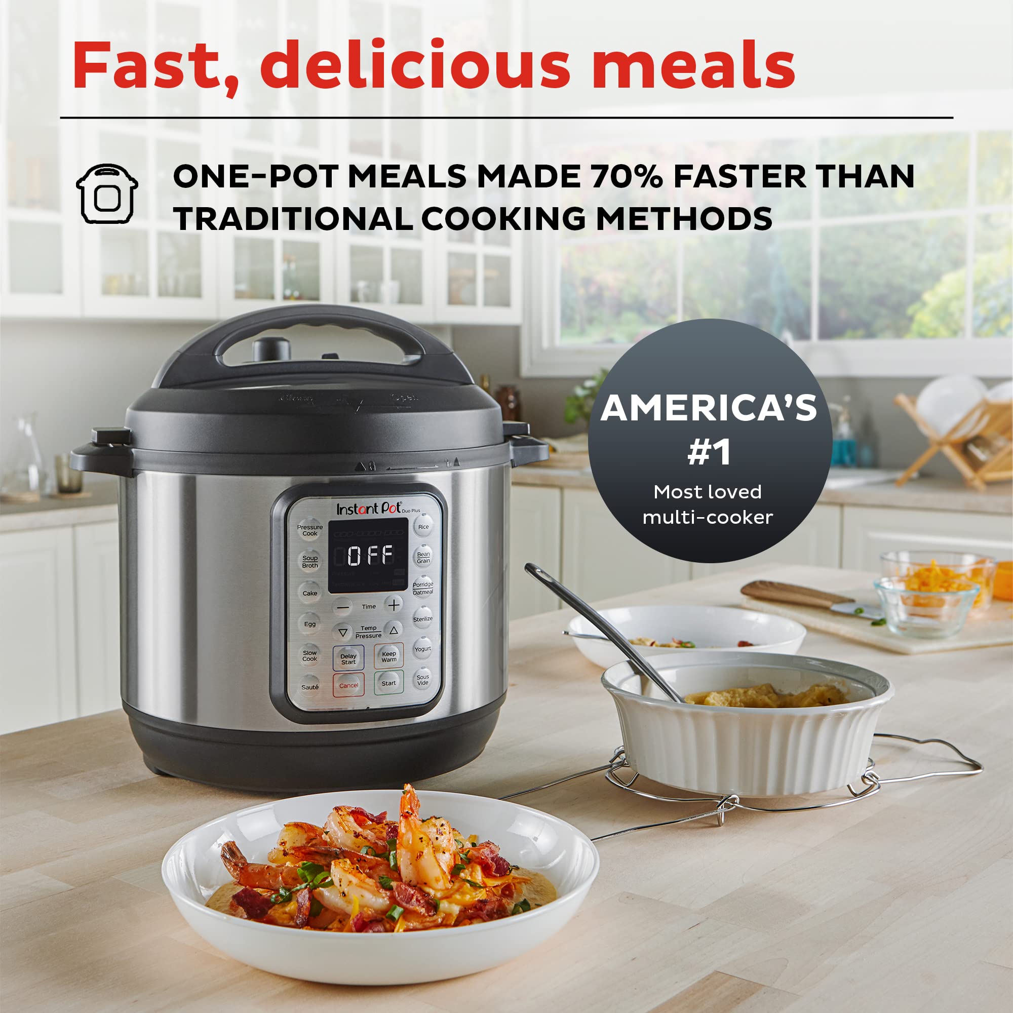 Instant Pot Plus Programmable Multi-Cooker and Sterilizer
