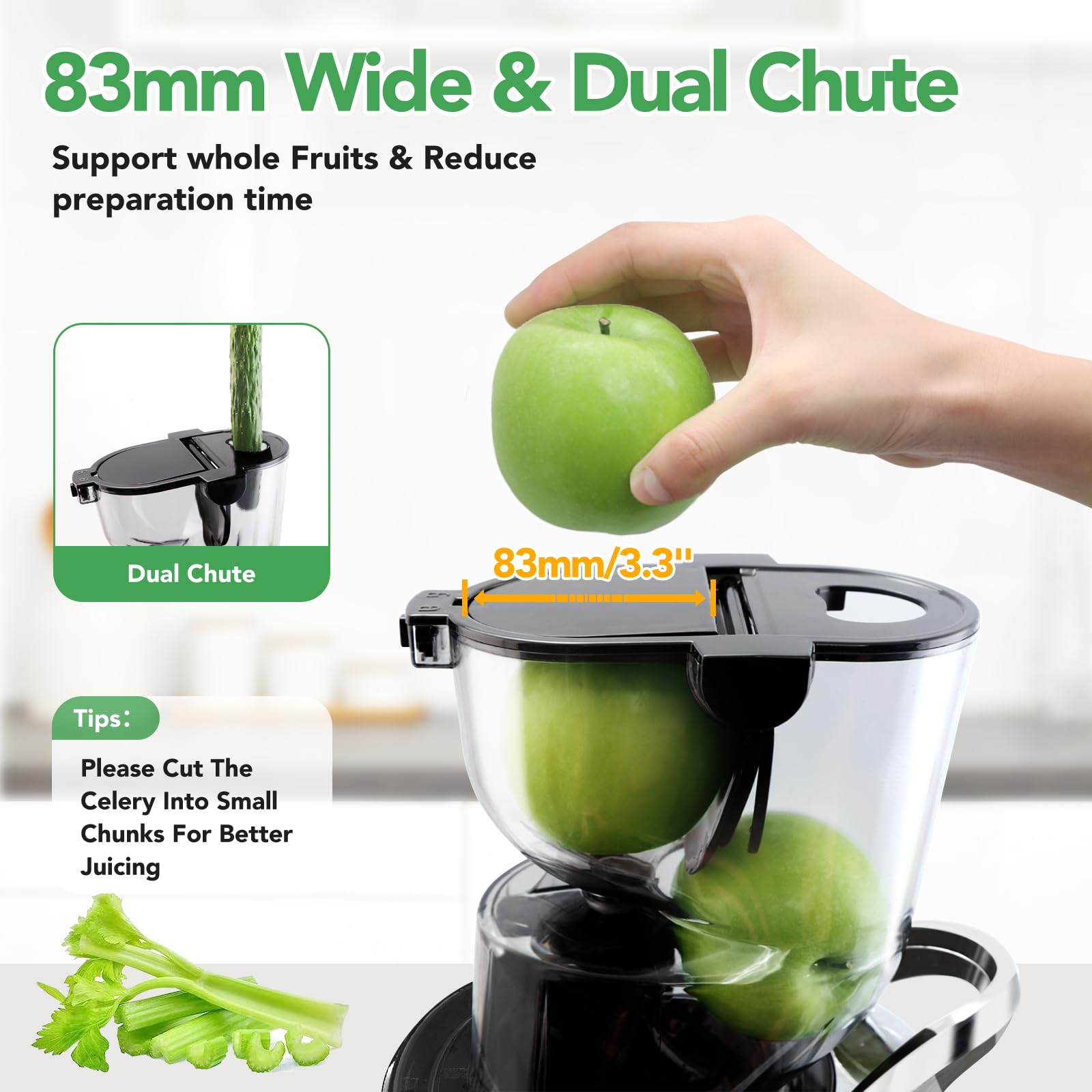 Aeitto Portable Masticating Juicer and Nutrient Extractor
