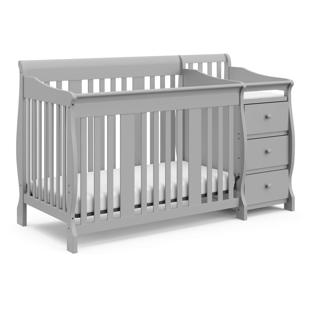 StorkCraft Portofino Convertible Converts Adjustable