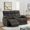 RIHEREFY 68-Inch RV Power Reclining Loveseat (Wall Hugger)