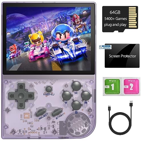 RG35XX Handheld GarlicOS Portable Transparent