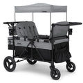 Jeep Wrangler Deluxe 4-Seater Stroller Wagon by Delta Children