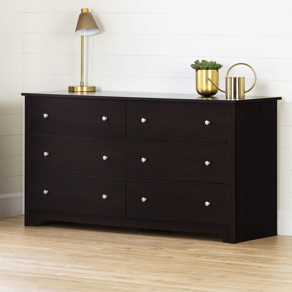 South Shore Collection 6 Drawer Chocolate