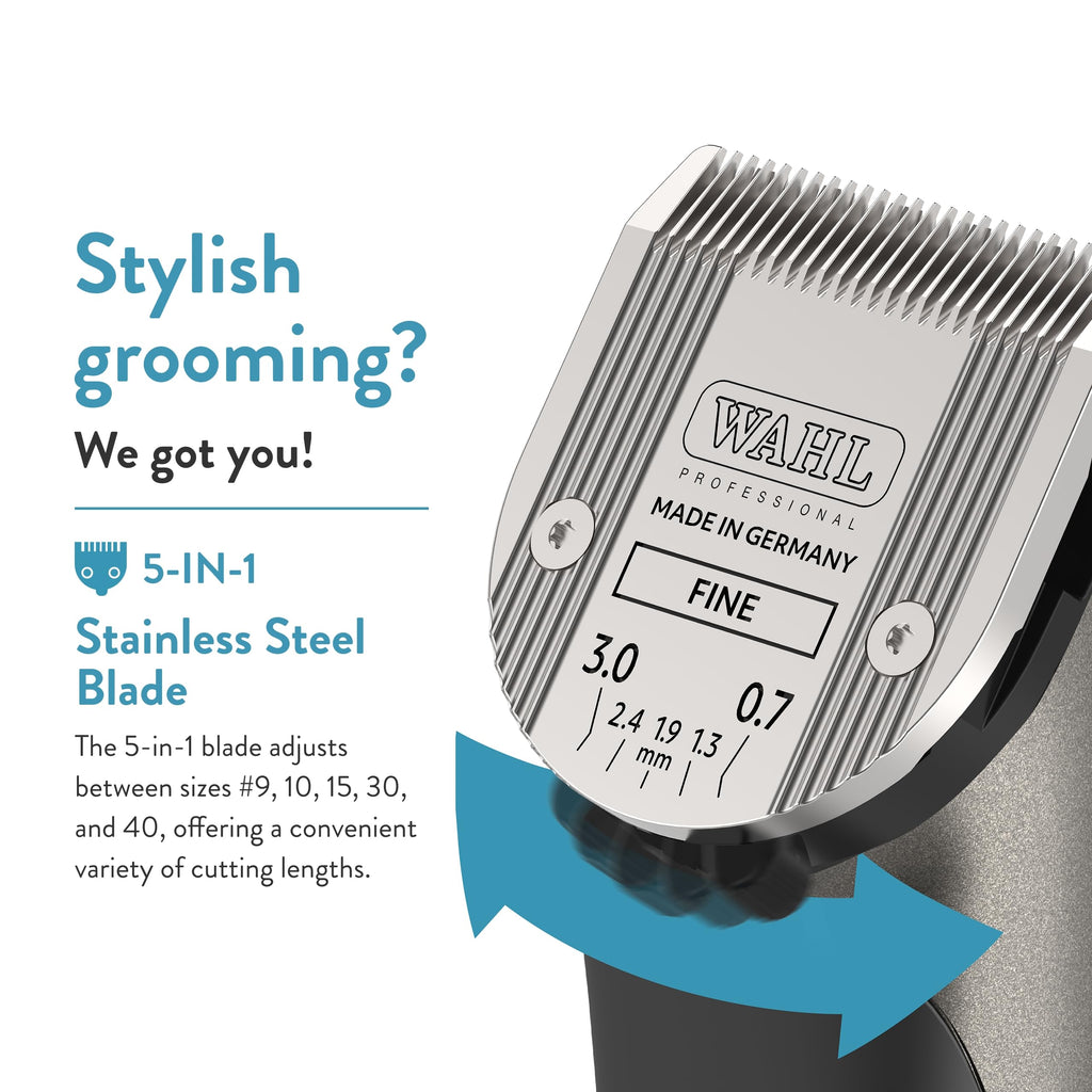 Wahl Professional Animal Bravura Cordless Pet Clipper Kit