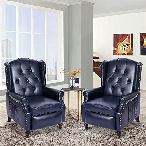 Consofa Wingback Recliner Massage Backrest
