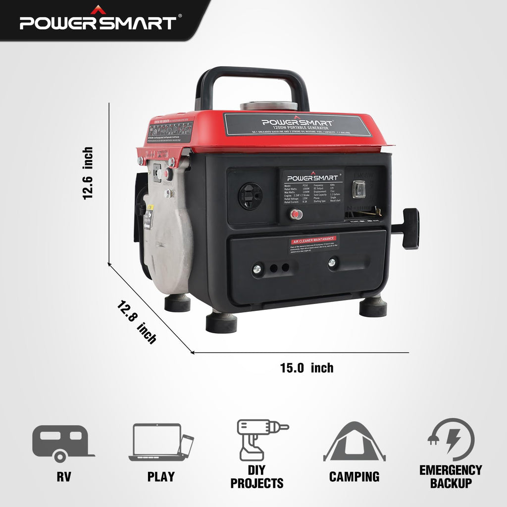 PowerSmart Generator Running Starting Portable