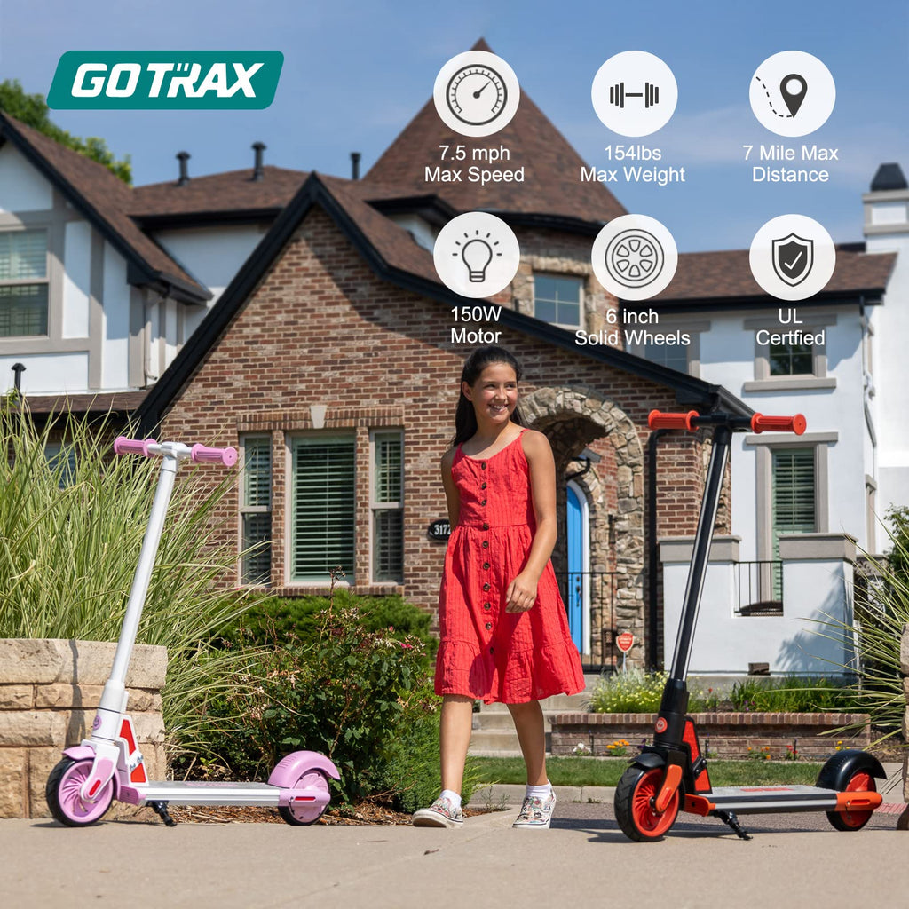 Gotrax Lumios Electric Scooter 6 25Miles