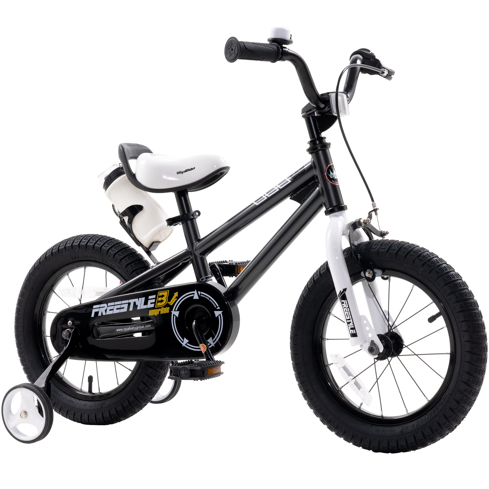 Royalbaby Freestyle Kids Bike 12 14 16 18 Inch Bicycle for Boys Girls Ages 3-9 Years, Multiple Colors