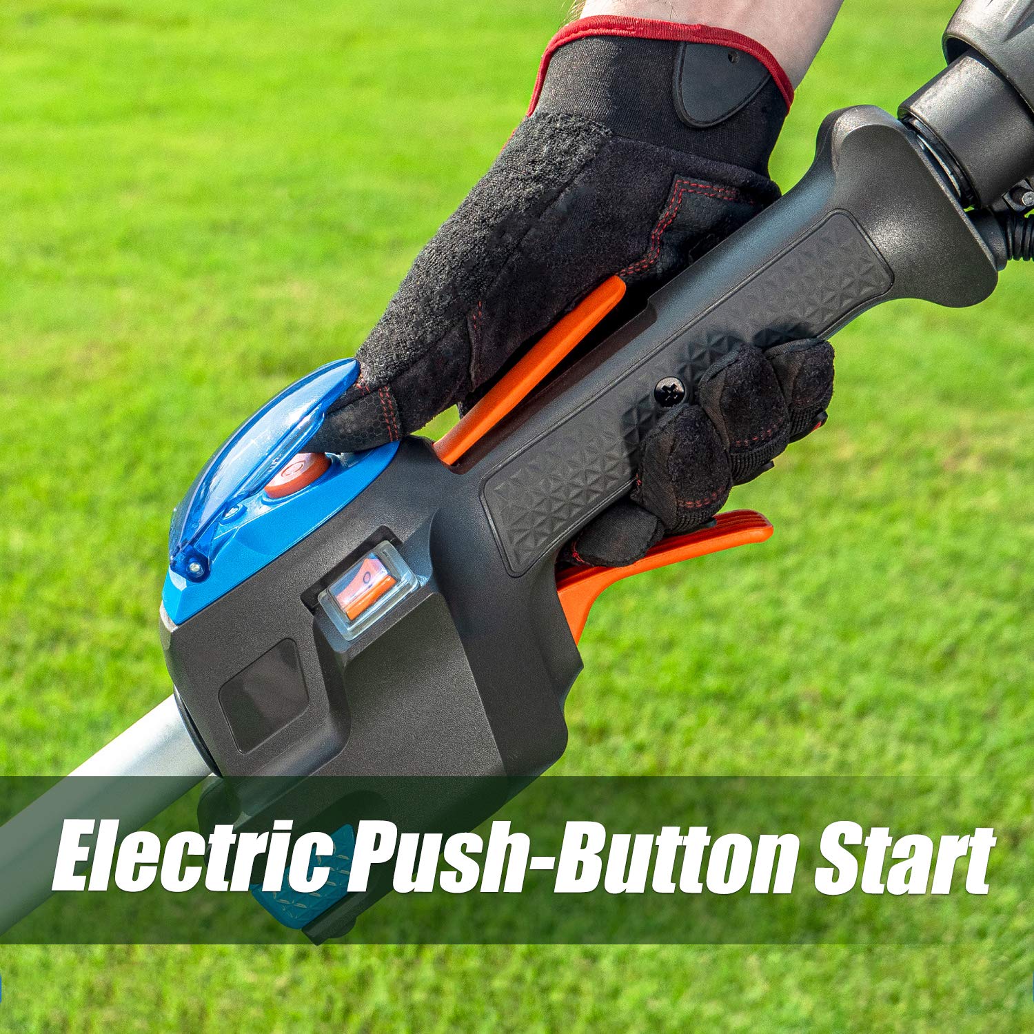 LawnMaster NPTGSP2517A No Pull Trimmer Electric