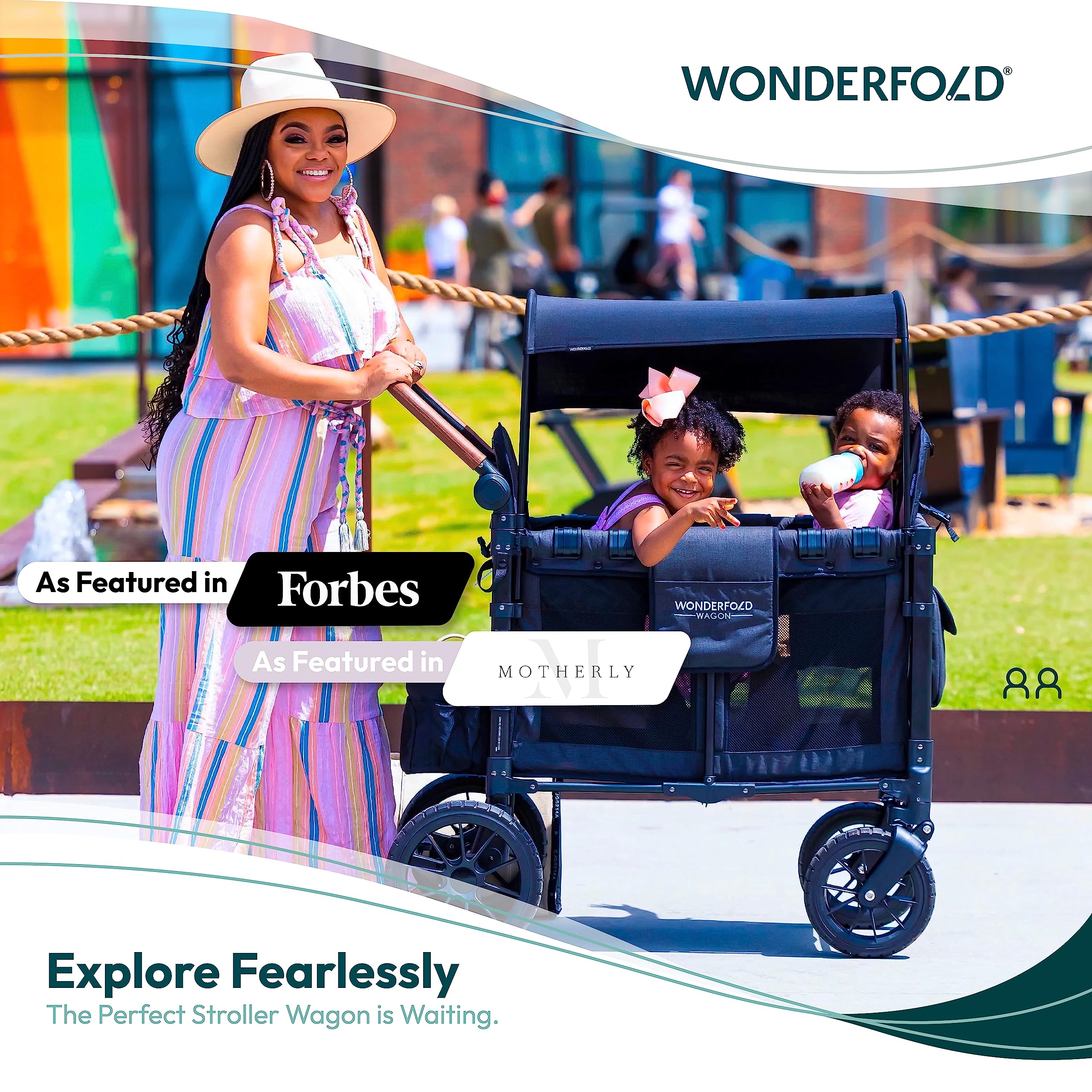 WONDERFOLD Featuring Harnesses Adjustable UV Protection