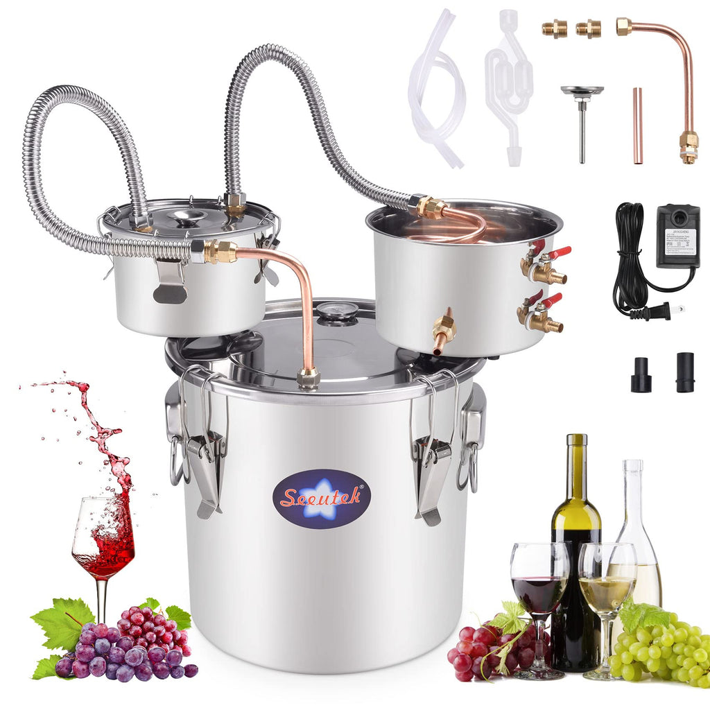 Suteck Alcohol Stainless Distiller Thermometer