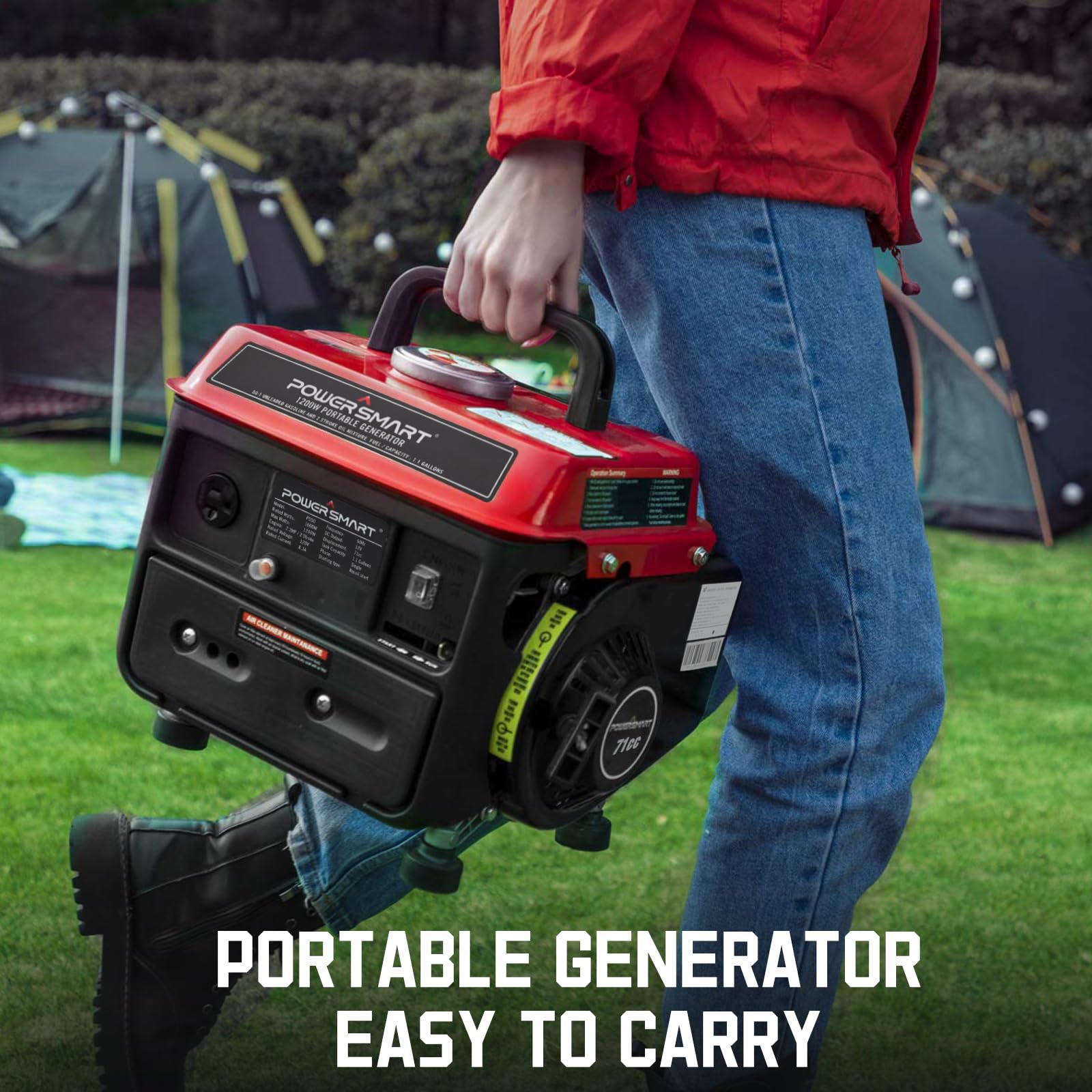 PowerSmart Generator Running Starting Portable