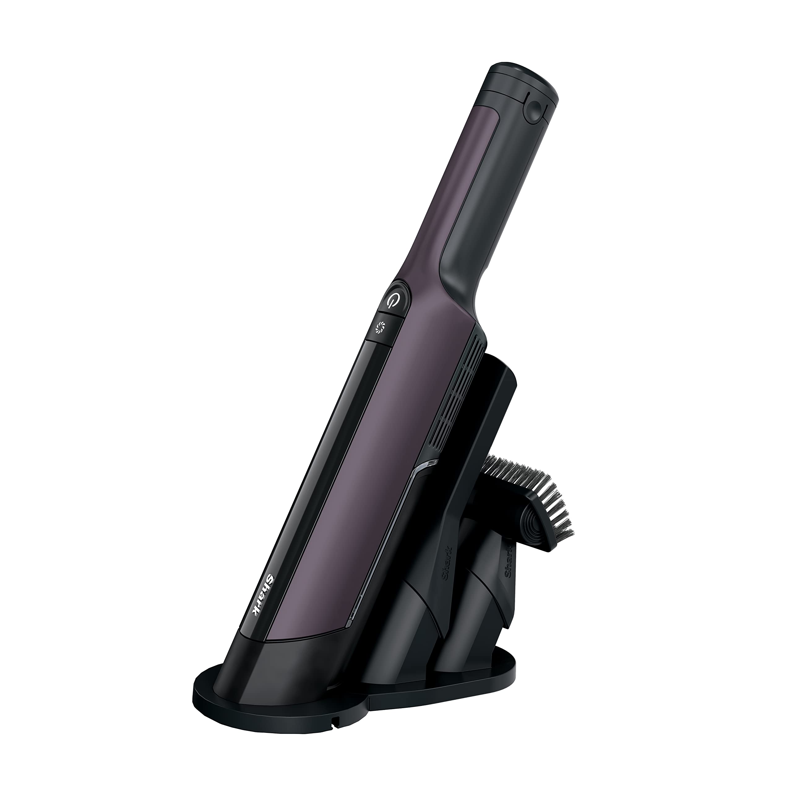 Shark WV410PR WANDVAC Cordless Hand Vacuum, Ultra-Lightweight &amp; Portable with Powerful Suction &amp; Tools for Pets, Designed for Car &amp; Home, Violet
