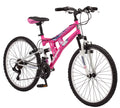 Mongoose Dual Suspension Featuring Drivetrain Kickstand