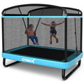 GYMAX Trampoline Rectangle Recreational Enclosure