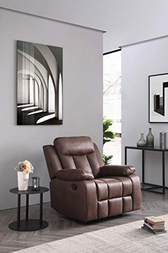 Betsy Furniture 3-Piece Recliner Set, Brown