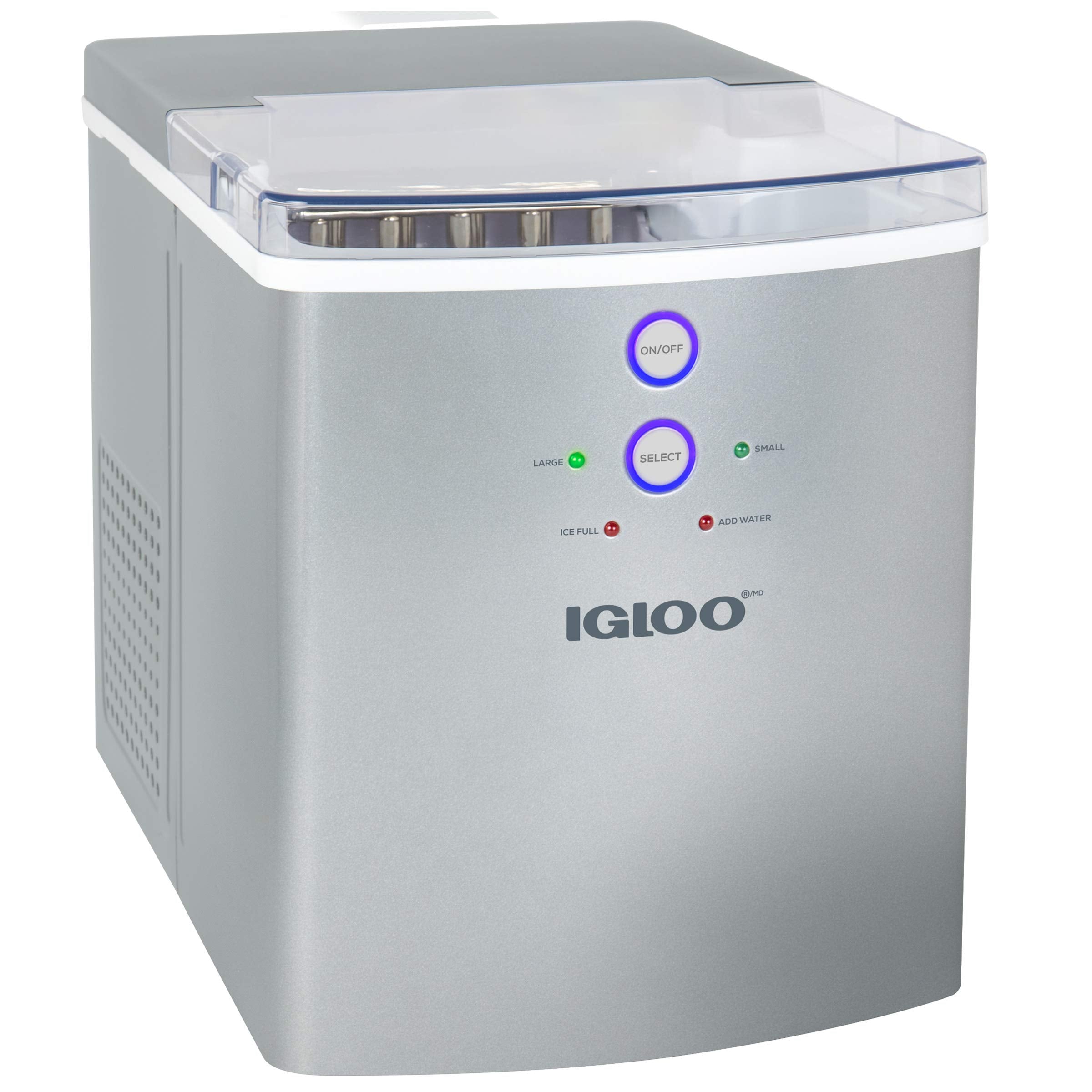 Igloo 33-Pound Large-Capacity Portable Countertop Ice Maker