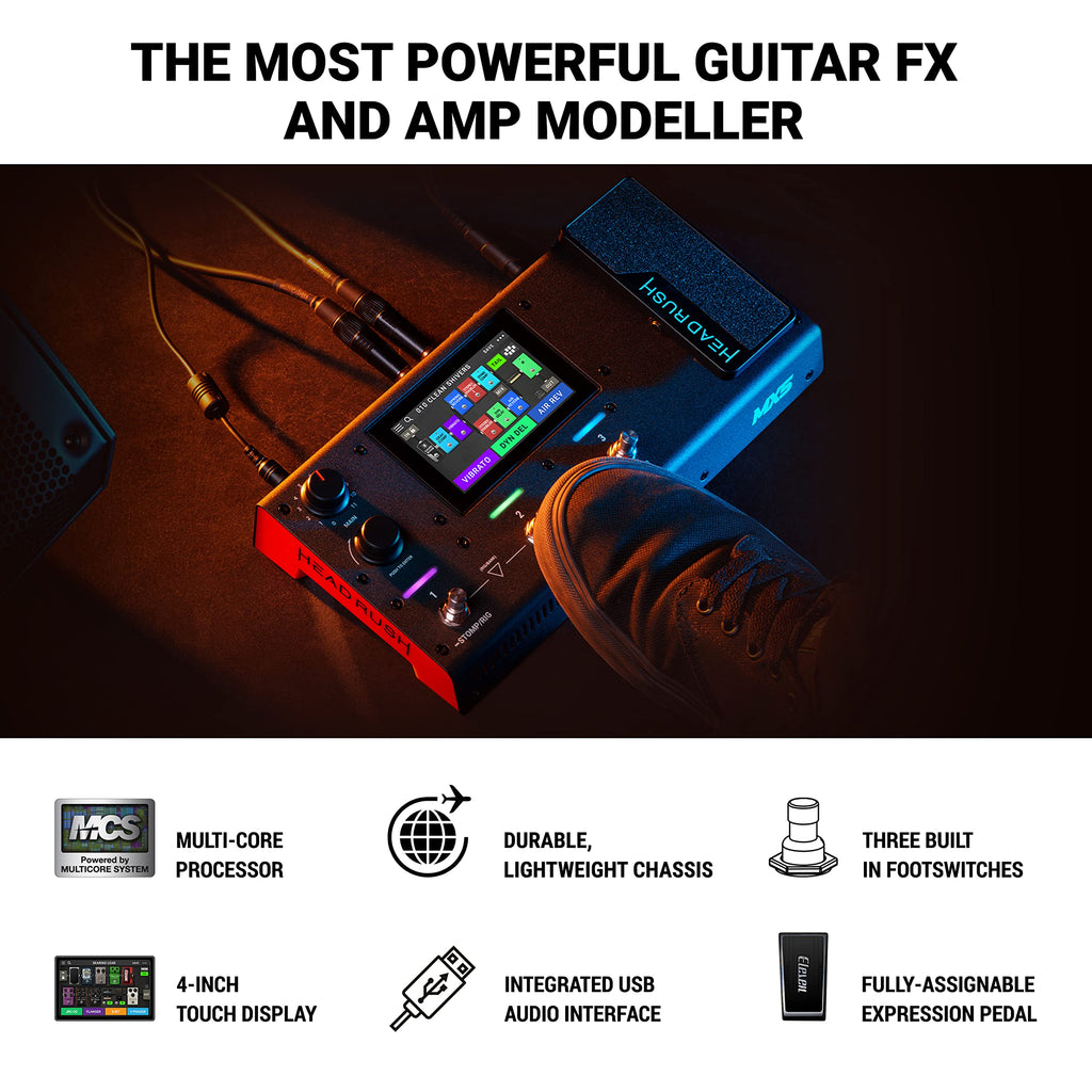 HeadRush MX5 Modelling Expression Guitarists