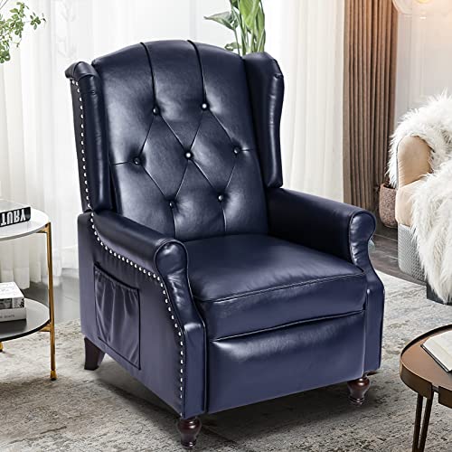 Consofa Wingback Recliner Massage Backrest