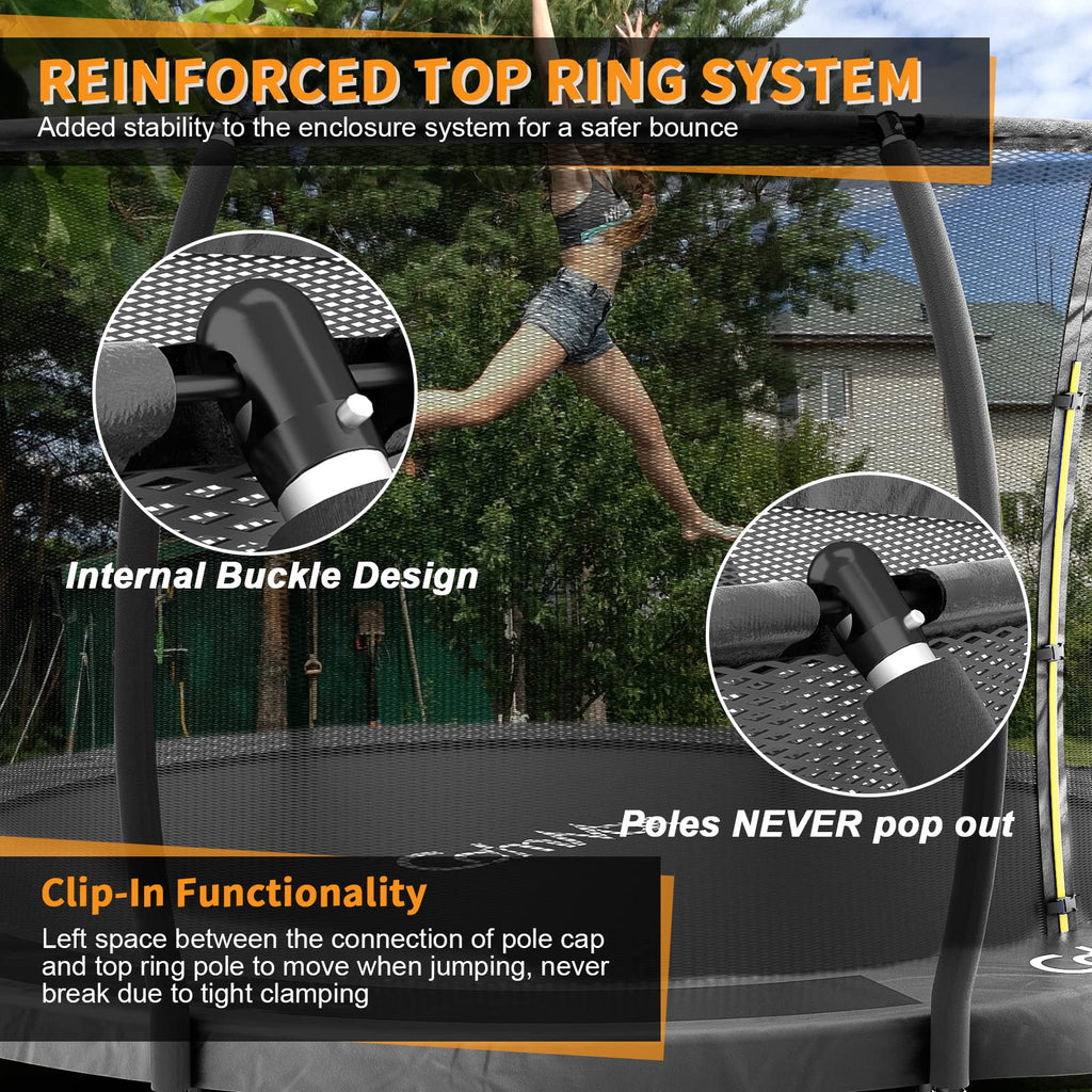 CalmMax Trampoline Reinforced Recreational Trampolines