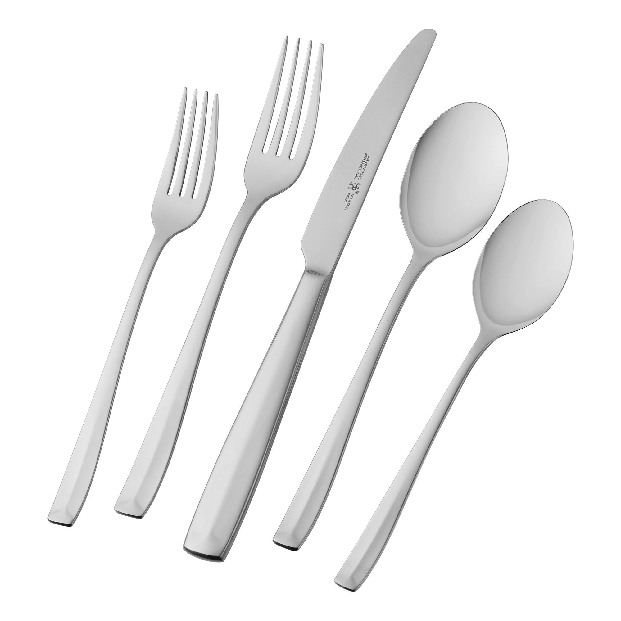 HENCKELS Lani Flatware 65 Piece Silver