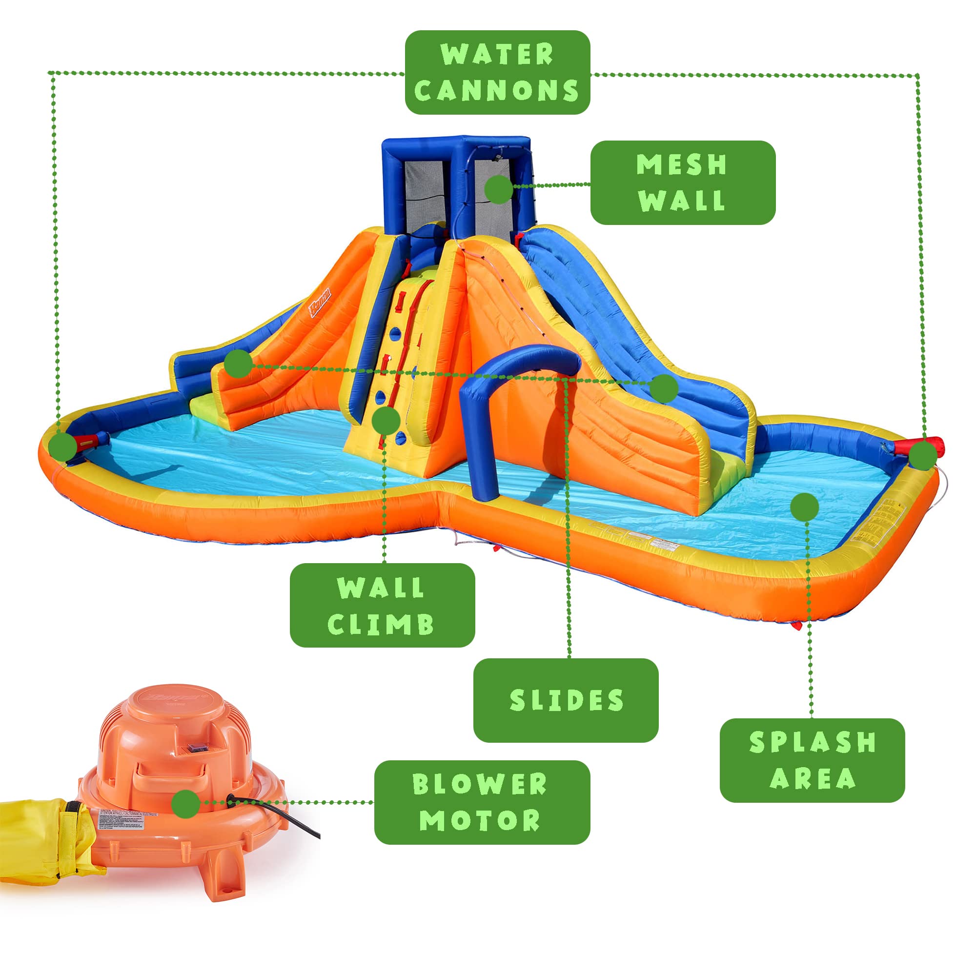 BANZAI Outdoor Inflatable Climbing Oversized