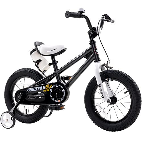 Royalbaby Freestyle Kids Bike 12 14 16 18 Inch Bicycle for Boys Girls Ages 3-9 Years, Multiple Colors