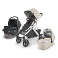 Stroller Declan Melange Chestnut Leather