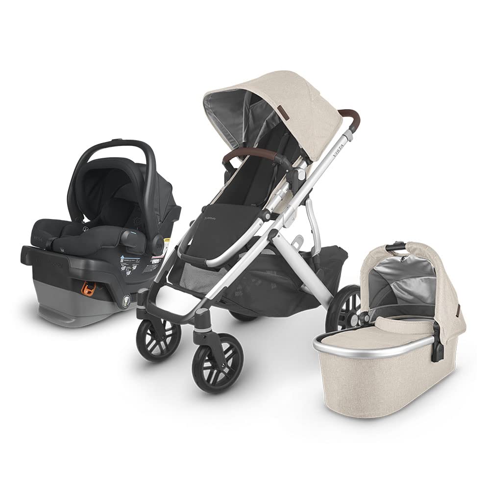 Stroller Declan Melange Chestnut Leather