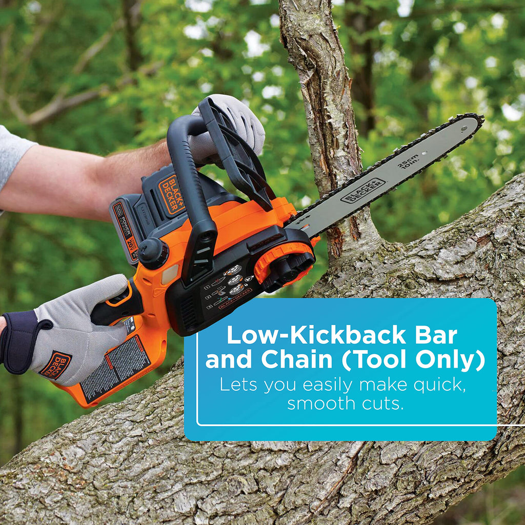 BLACK DECKER LCS1020B Chainsaw Baretool