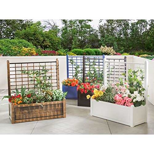BrylaneHome Resin Garden Arch Trellis