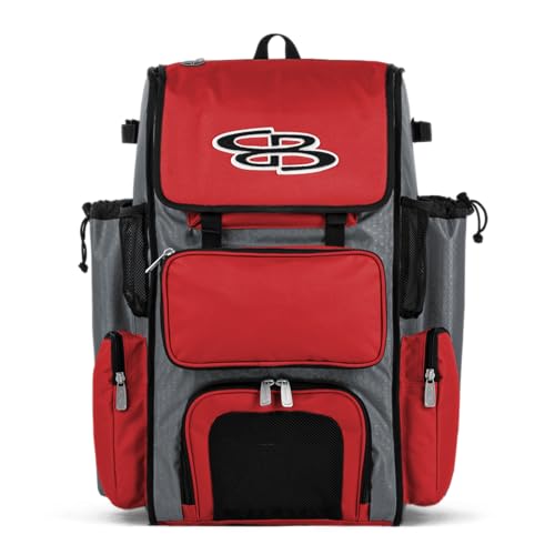 Boombah Superpack Bat Pack Equipment Backpack (Holds 4 Bats)