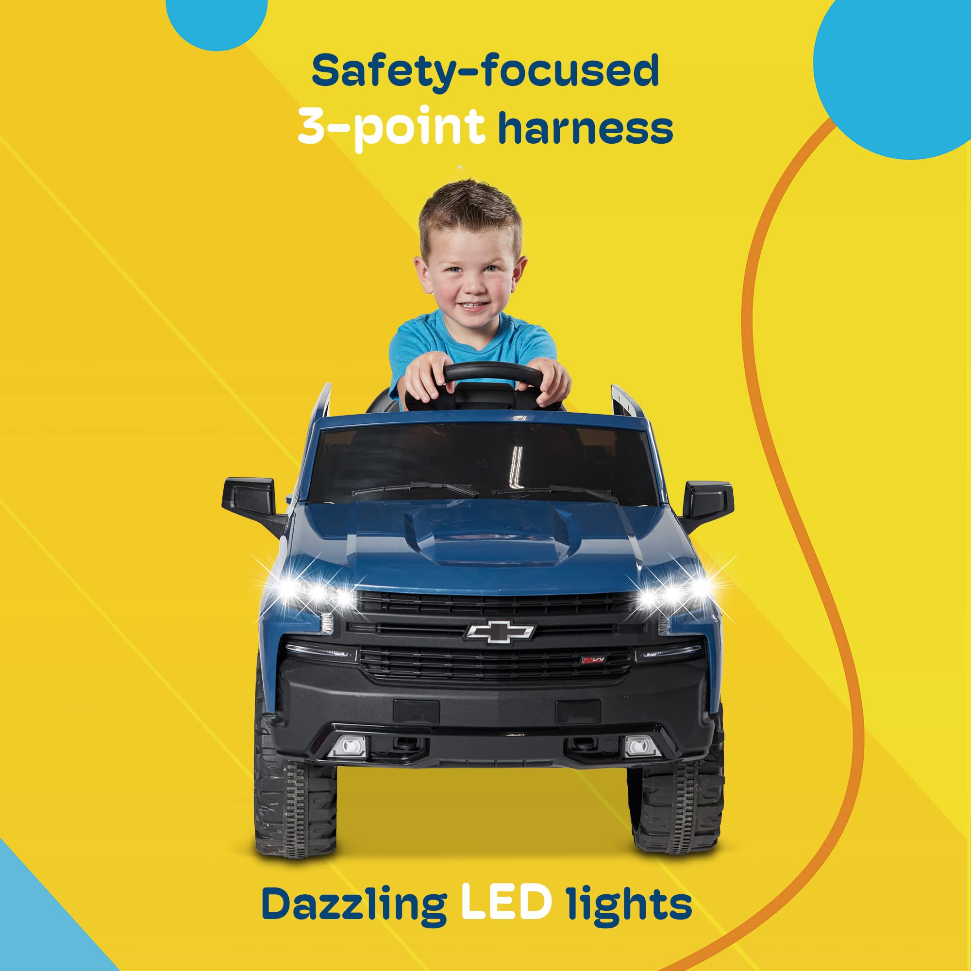 Kidzone Licensed Chevrolet Silverado Bluetooth