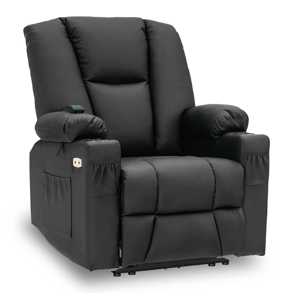 Electric Power Recliner Massage Extended Footrest