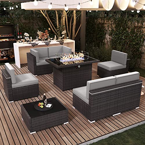 LayinSun Outdoor Furniture Sectional Conversation