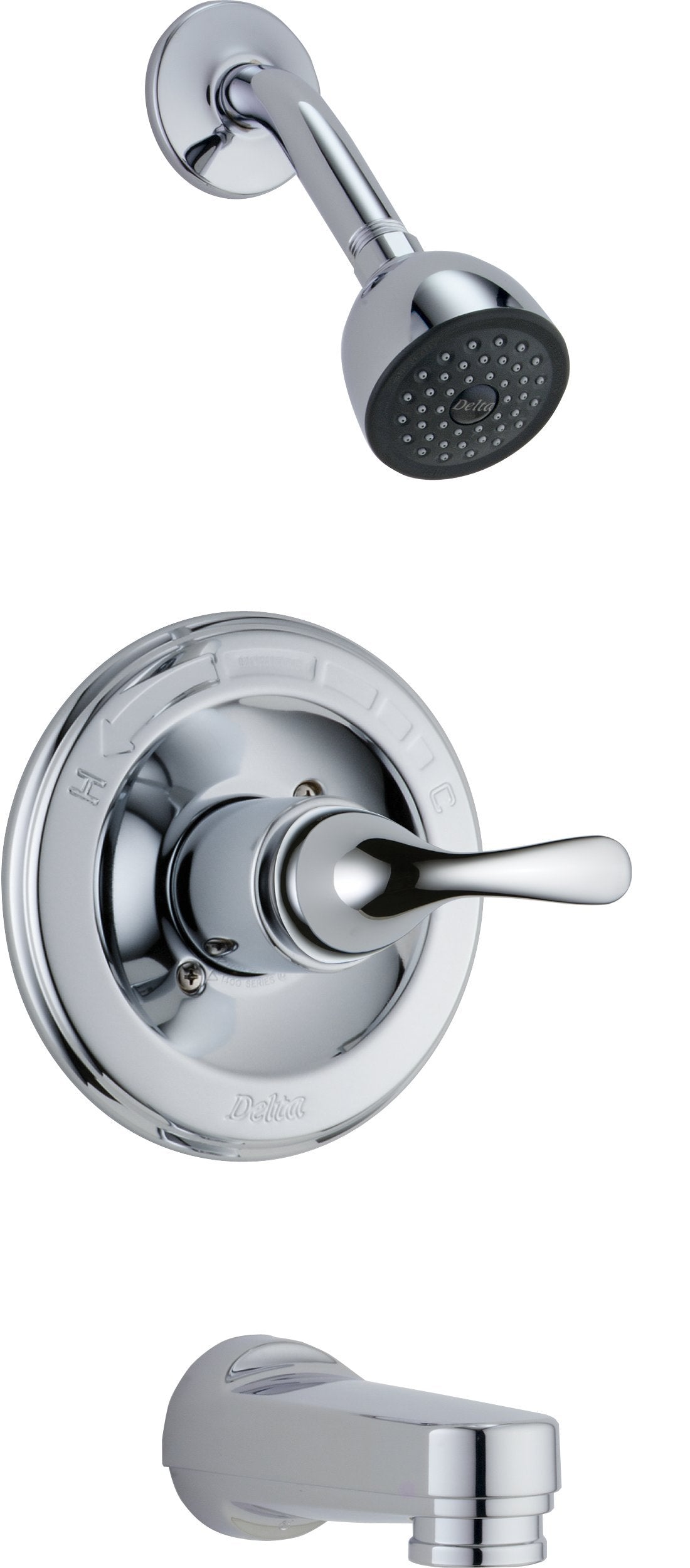 Delta Faucet Classic Tub and Shower Combo Set (Chrome T13420-PD)