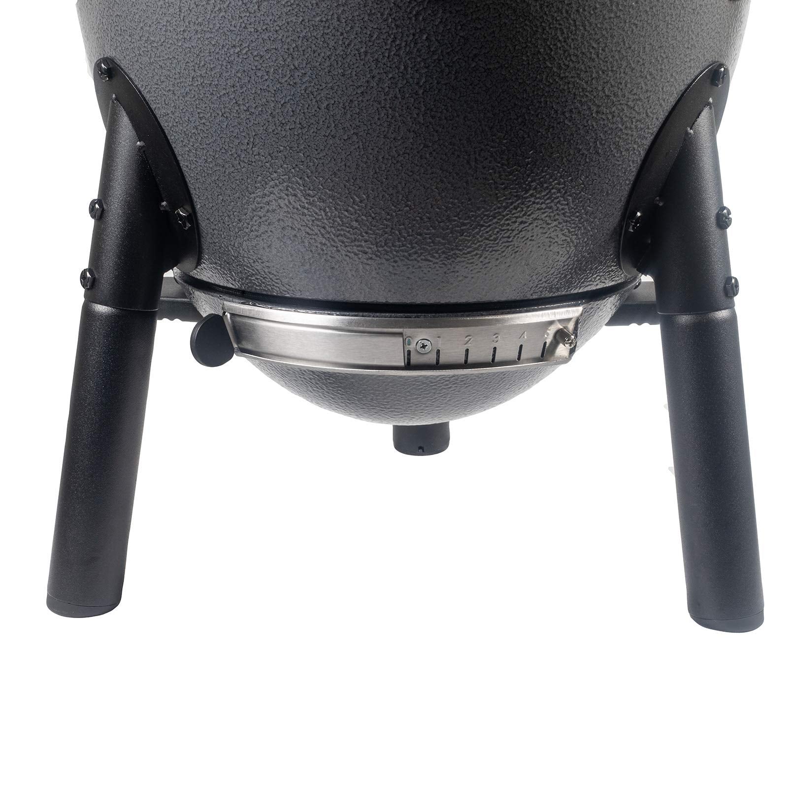 Char-Griller E86714 AKORN Jr. Kamado, Ash Portable Charcoal Grill