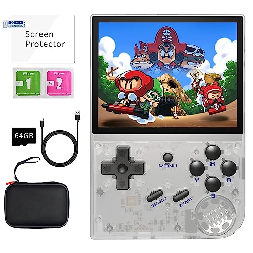 RG35XX Handheld GarlicOS Portable Transparent