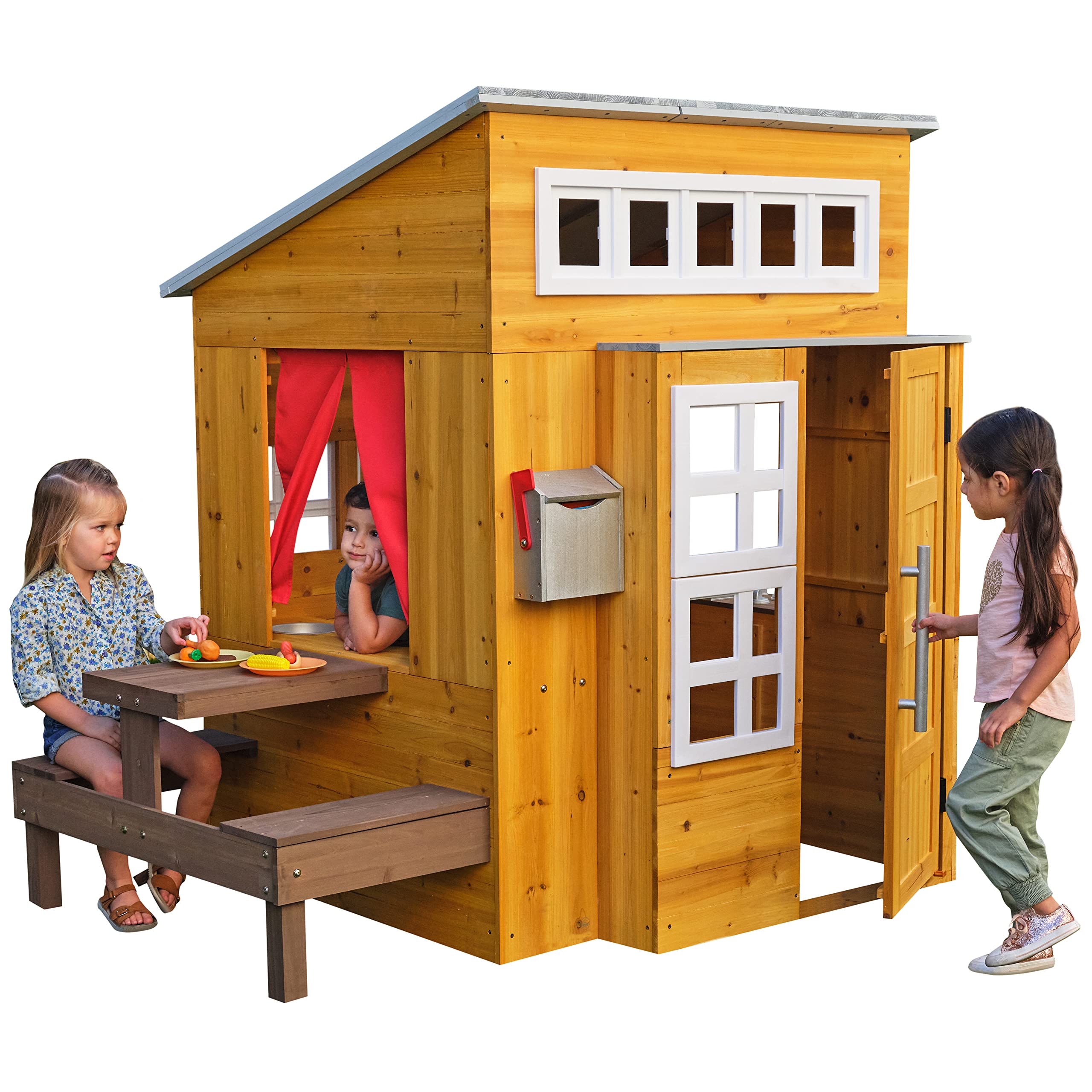 KidKraft 00182 Modern Outdoor Playhouse