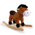PonyLand Moving Plush Rocking Horse with Electronic Sounds
