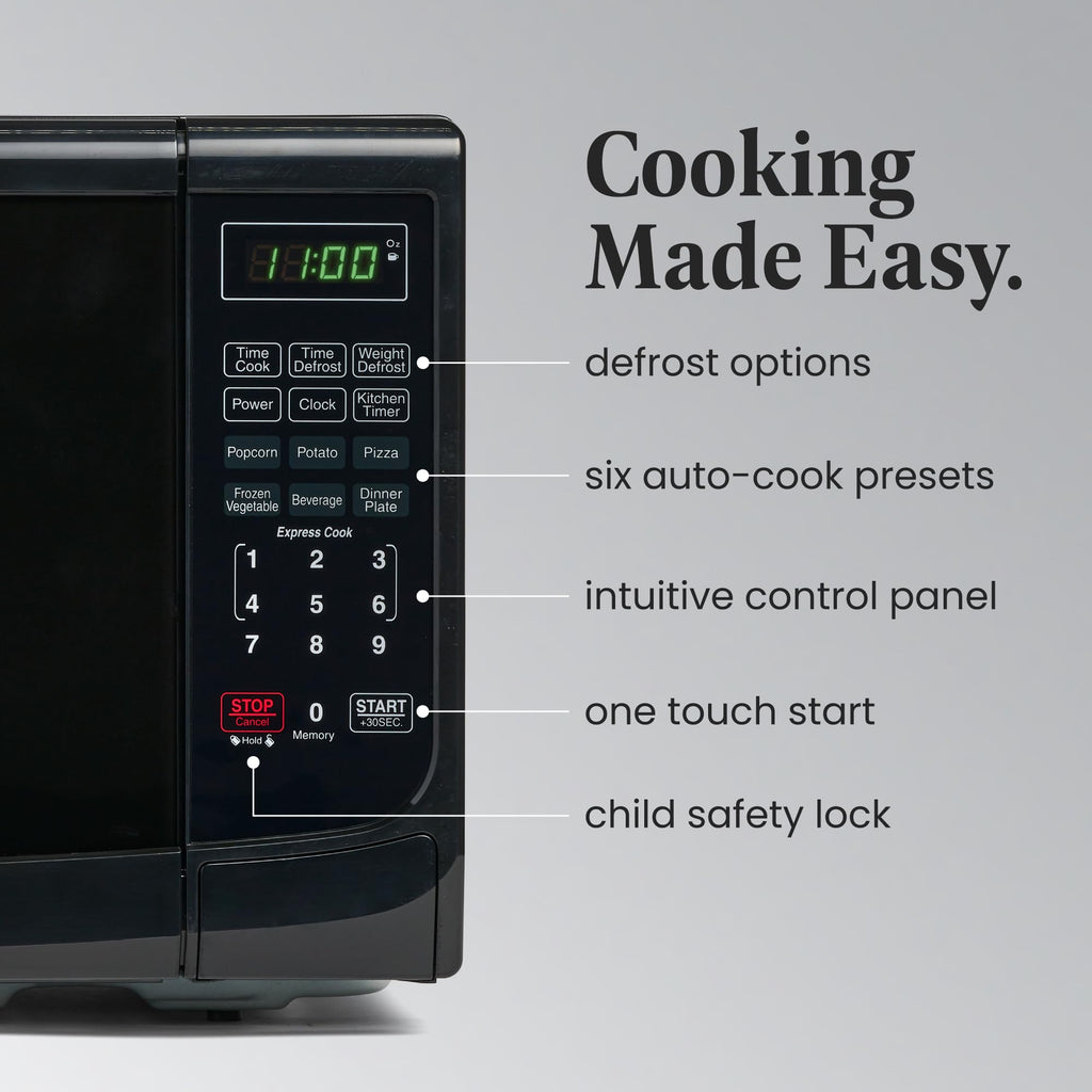 Farberware FMO07ABTBKA 700 Watt Microwave Black