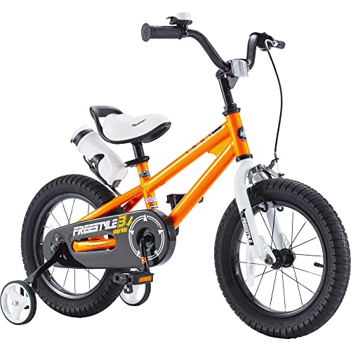 Royalbaby Freestyle Kids Bike 12 14 16 18 Inch Bicycle for Boys Girls Ages 3-9 Years, Multiple Colors