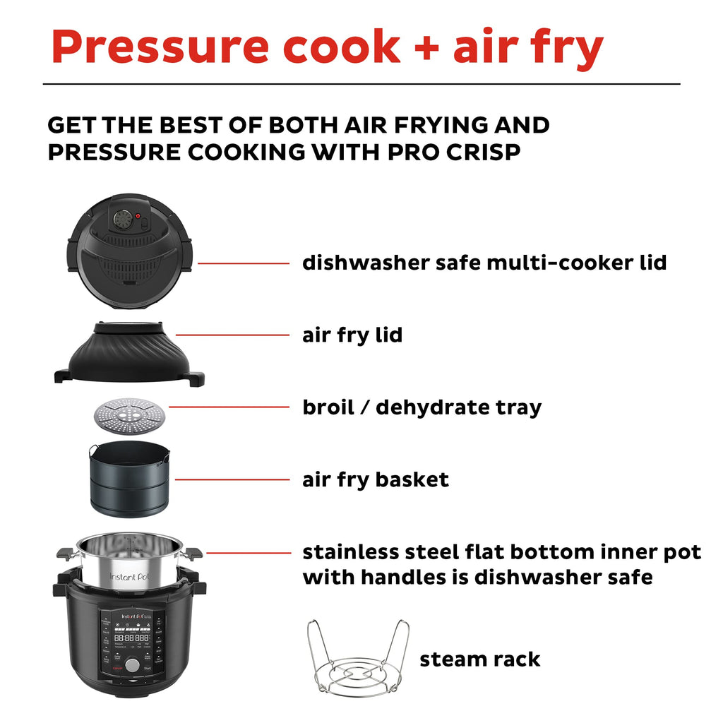 Instant Pot Crisp Pressure Cooker