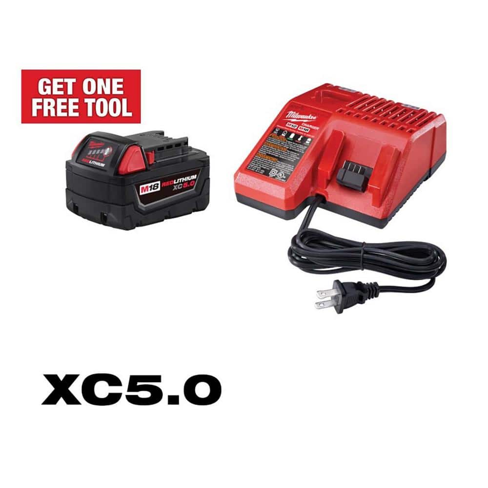 Milwaukee M18 18-Volt Lithium-Ion XC Starter Kit